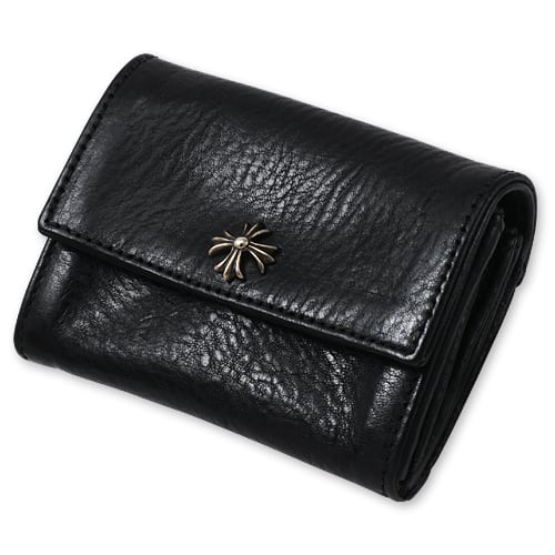 CHROME HEARTS クロムハーツ Wallet ウォレット 財布 レザー】タイニー ...