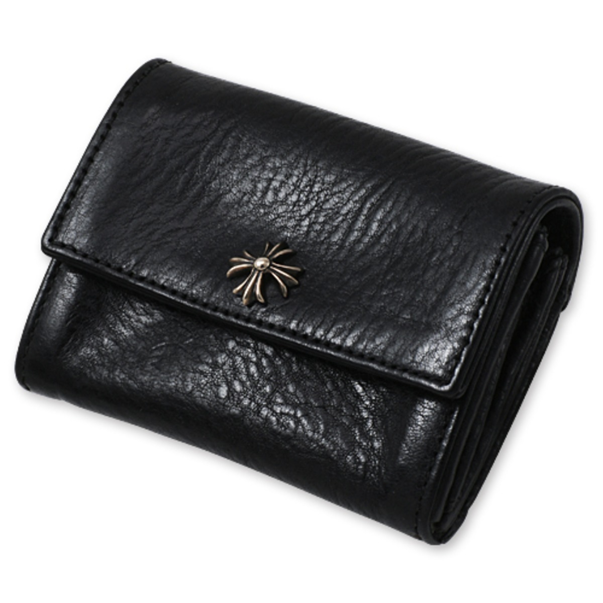 CHROME HEARTS クロムハーツ Wallet ウォレット 財布 レザー】タイニー  