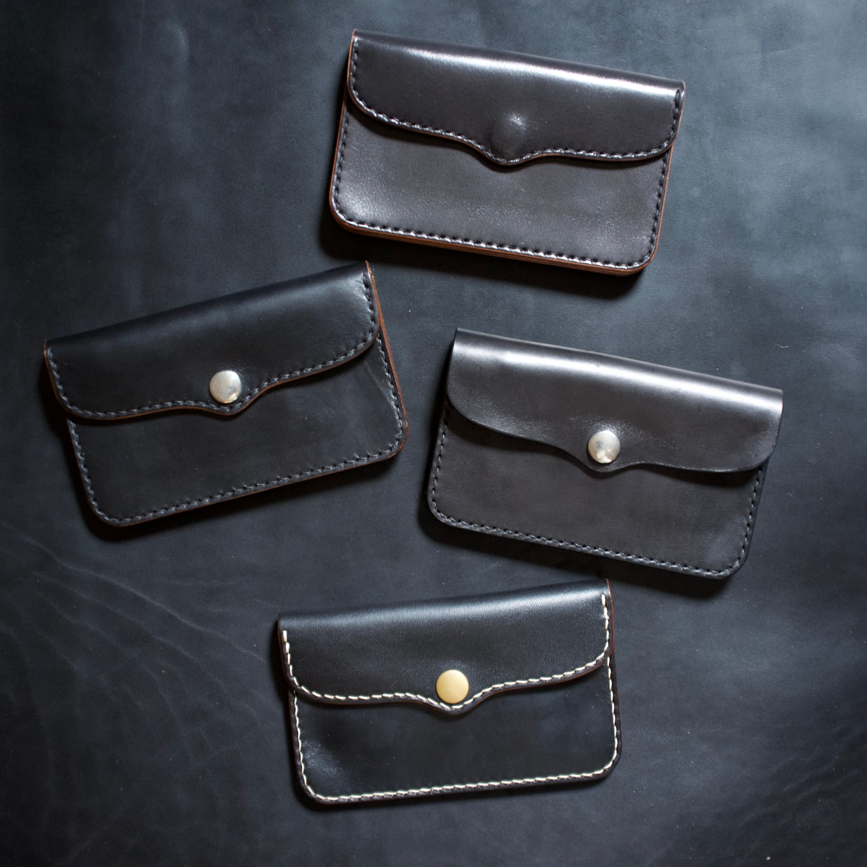 在庫品】ミドルトラッカーウォレット 壱 GUIDI CULATTA CAVALLO 弐層式