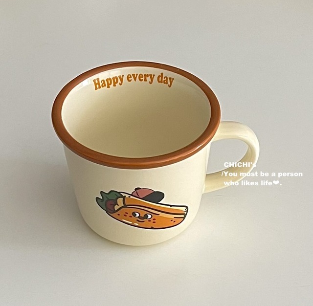 【お取り寄せ】★2種★ 韓国風 撮影道具 ins マグカップ 陶器 かわいい コーヒーカップ