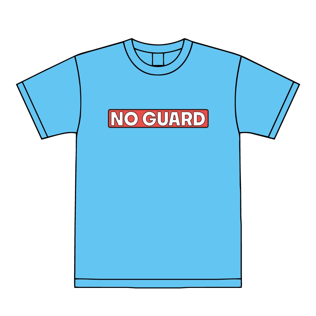 No Guard Okey College T-shirts XL 新品 P.W No Guard Crown Tee/L.BLU | No Guard Okey