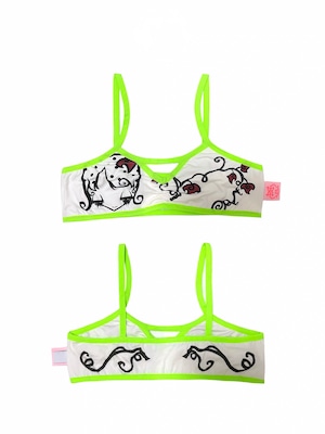 【Vestige】Graphic Bra Top