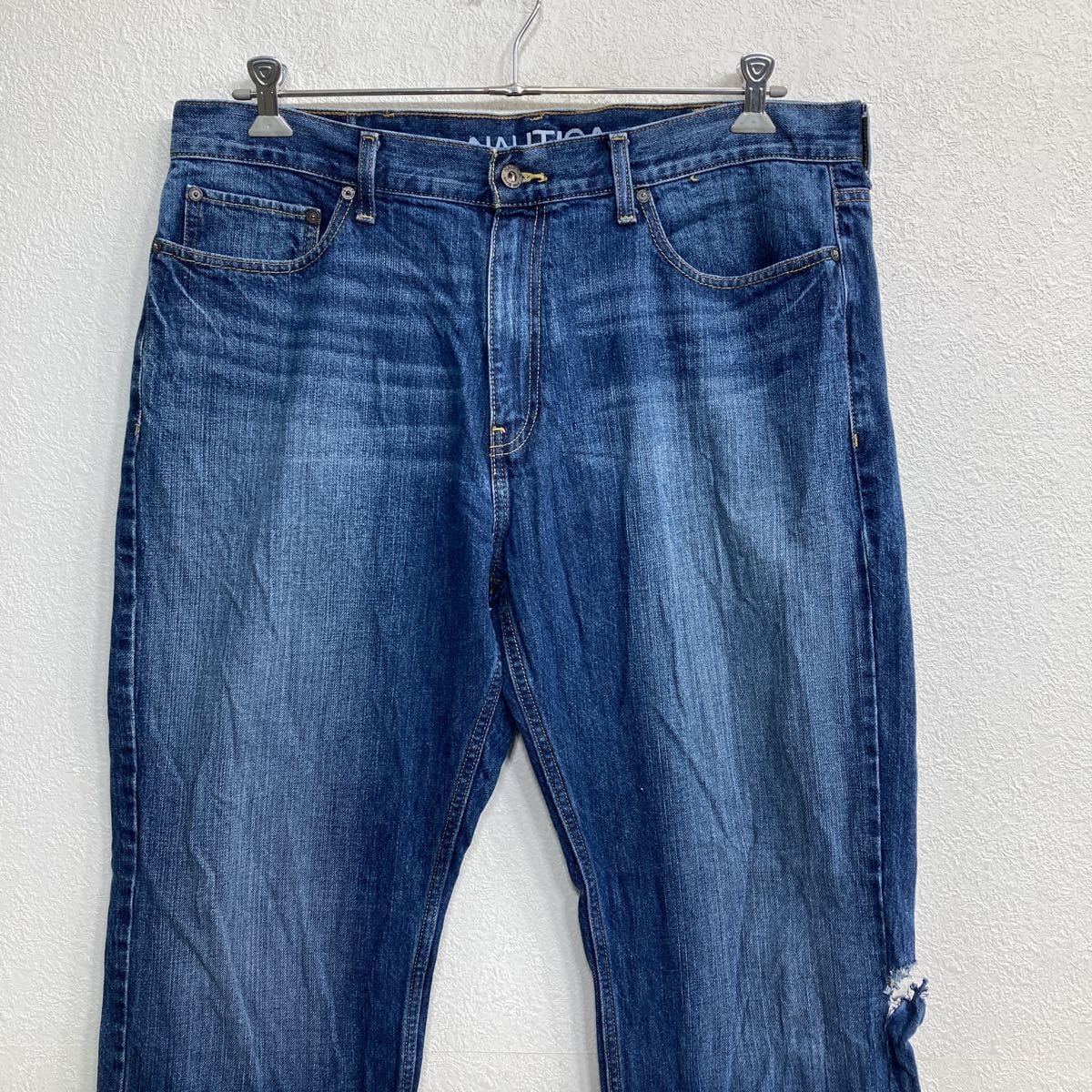 NAUTICA デニムパンツ W38 ノーティカ リラックスフィット ビッグ