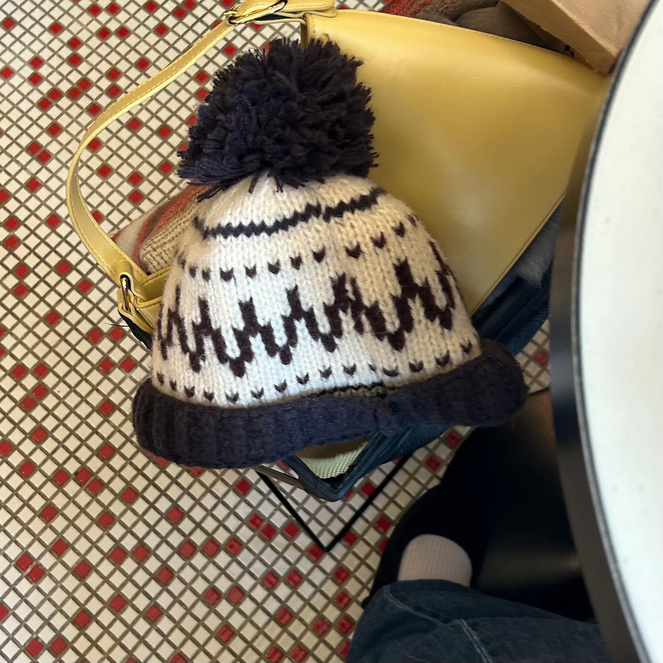 ノルディックニット帽【チャコール】. | REEED e select three