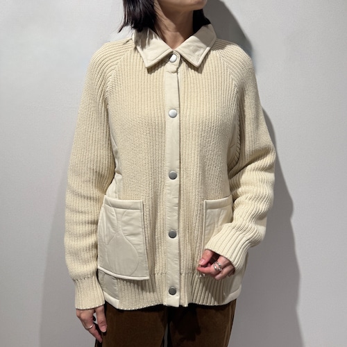 【先行予約 / 限定店舗】キルティング×ニットBZ