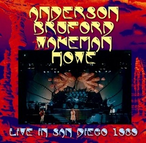 NEW A.B.W.H. ANDERSON, BRUFORD, WAKEMAN, HOWE  - LIVE IN SAN DIEGO 1989  2CDR  Free Shipping