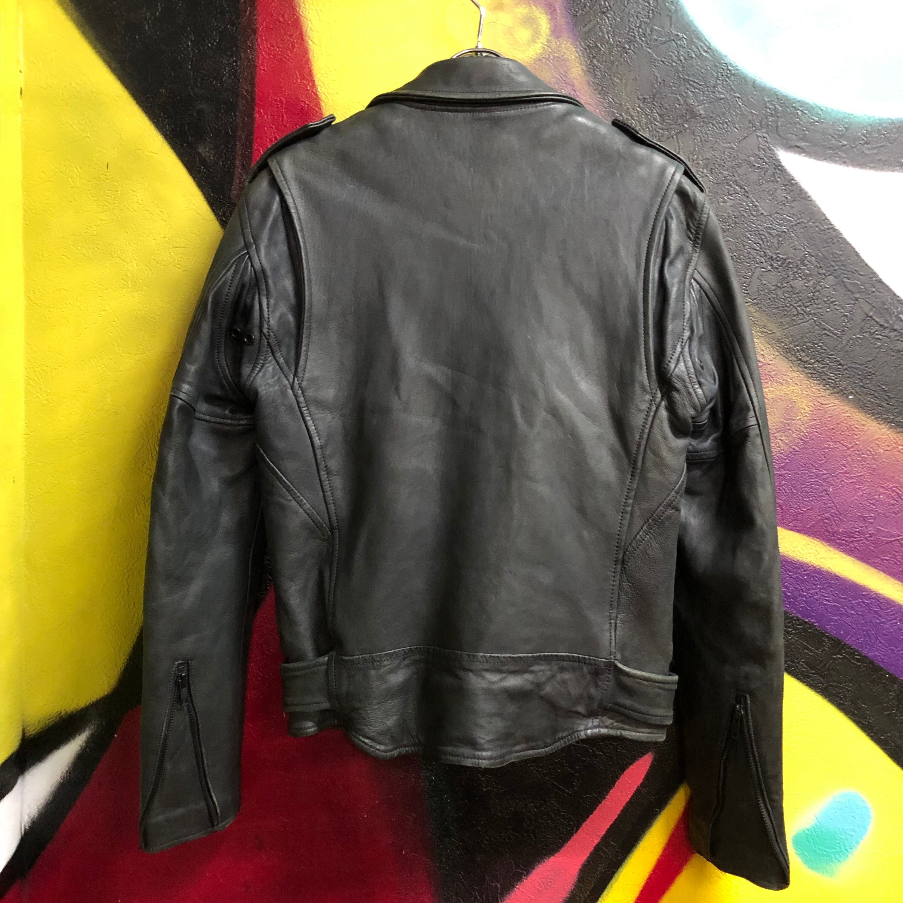 size 2 (M) blackmeans sheep leather riders jacket | 古着屋border