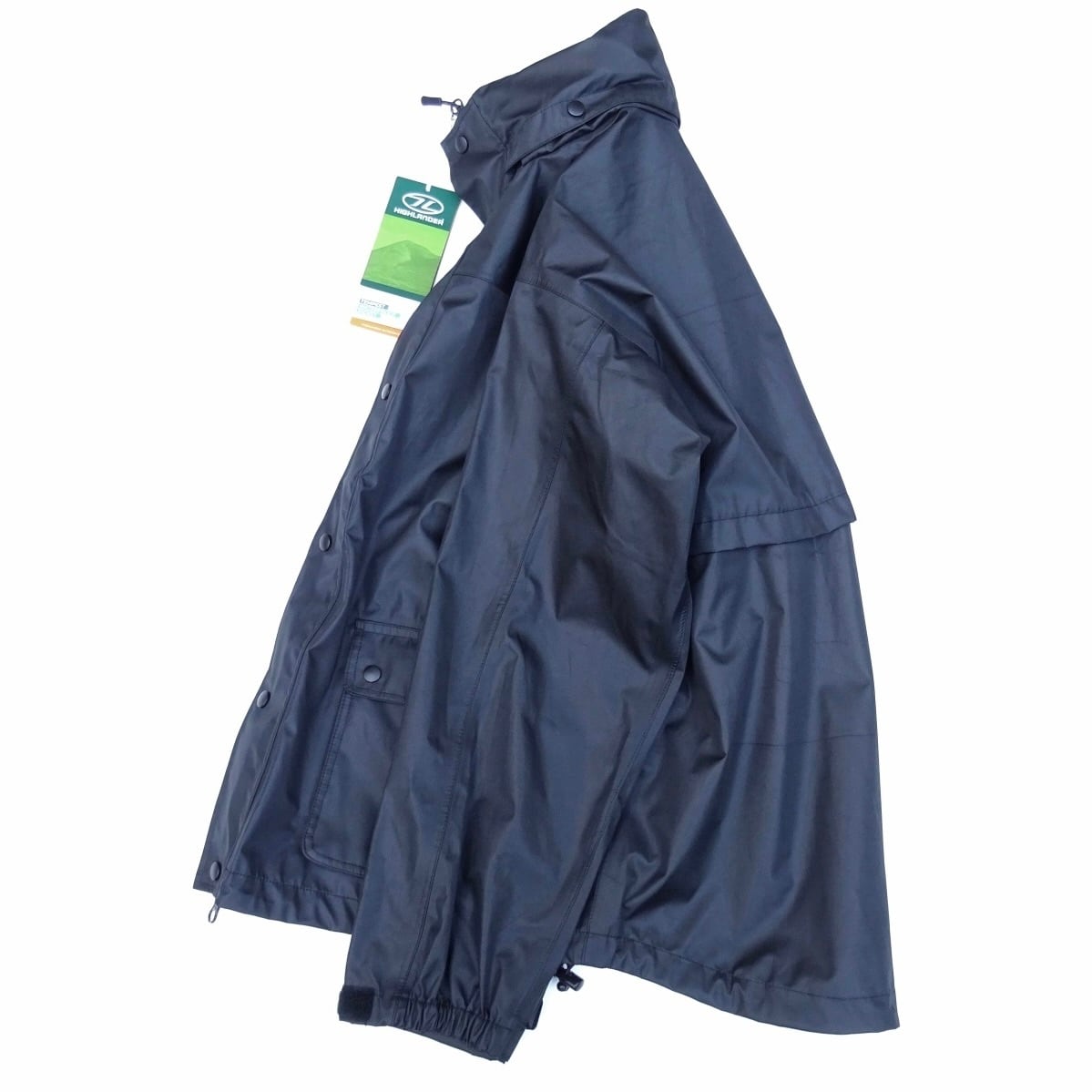 HIGHLANDER (ハイランダー) Tempest Rain Jacket ブラック | セレクト