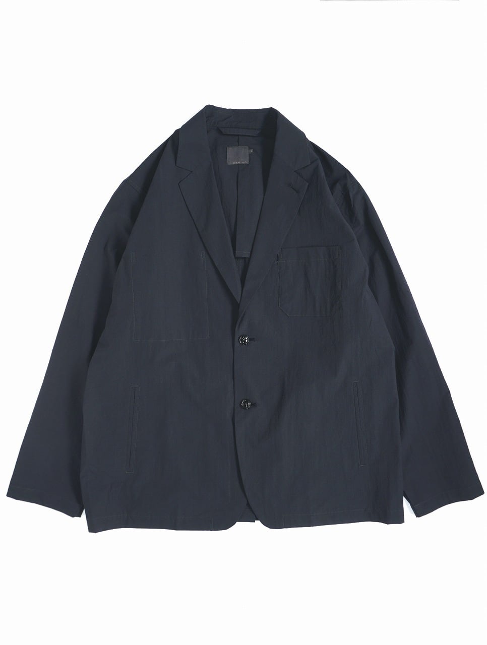 Paper Like Lapeled Shirt Jacket