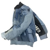 【bomber37】再構築リバーシブルボンバー Kimono×denim MIX BOMBER JACKET