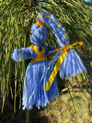 UA.Designer手作りモタンカ（ウクライナの御守り）