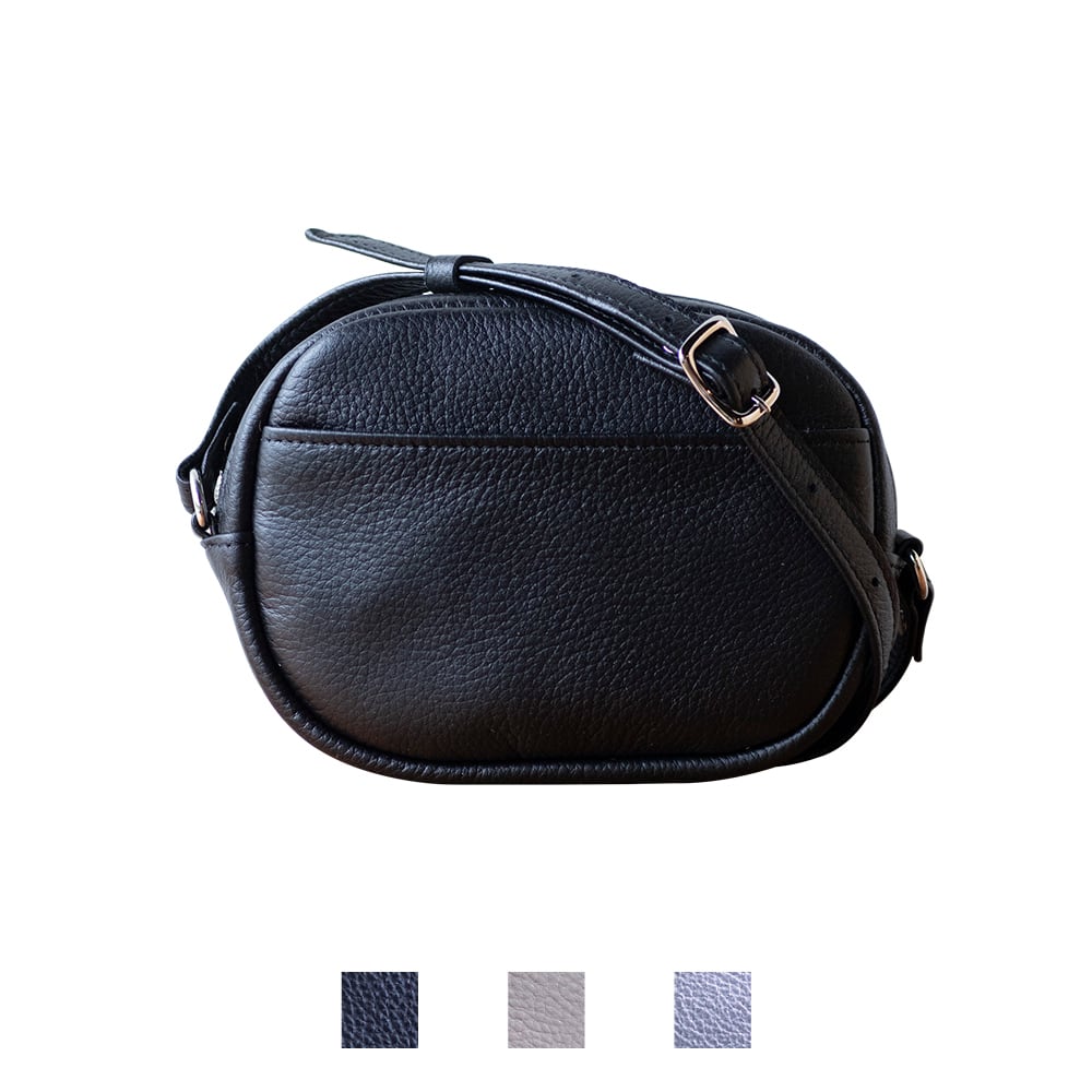 丸型ショルダーバッグ (マットシュリンクレザー) 【ma-01ss】