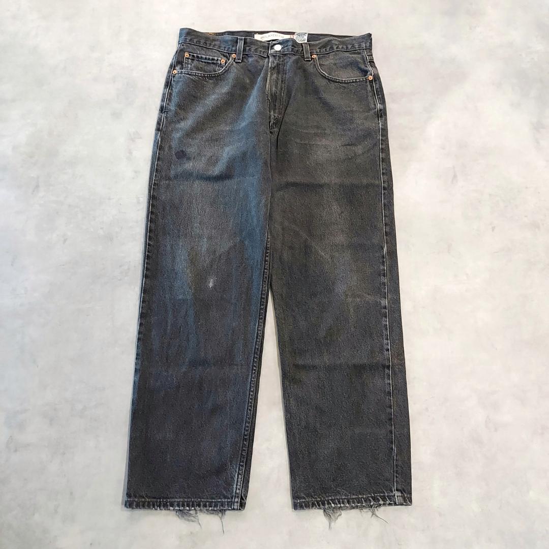リーバイス550 W34 ブラックデニム 古着 00s Y2K 黒 20377 リーバイス550 W34 ブラックデニム 古着 00s Y2K 黒 20377 | fuufu