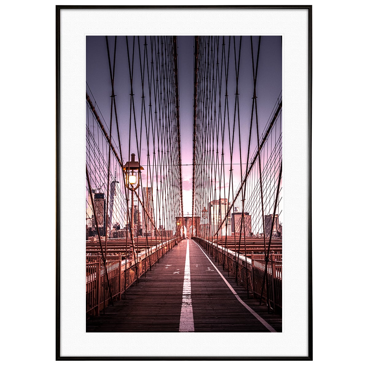 アメリカ写真 ニューヨーク ブルックリンブリッジ インテリアート