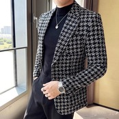 houndstooth suit jacket 00053