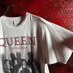 QUEEN THE WORKS オフィシャルバンドTシャツ　白　クイーン