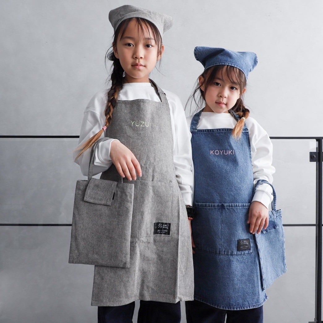 MINAKO × RE-CORD】everyday エプロン for kids【こちらの商品は3月