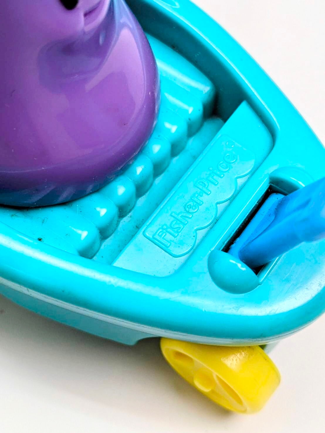☆VINTAGE JUNK☆ McDonald  1999年製 baby Grimace  ベビーグリマス【マクドナルド ミールトイ フィギュア Fisher-Price フィッシャープライス】〚アメリカン雑貨 アメトイ〛
