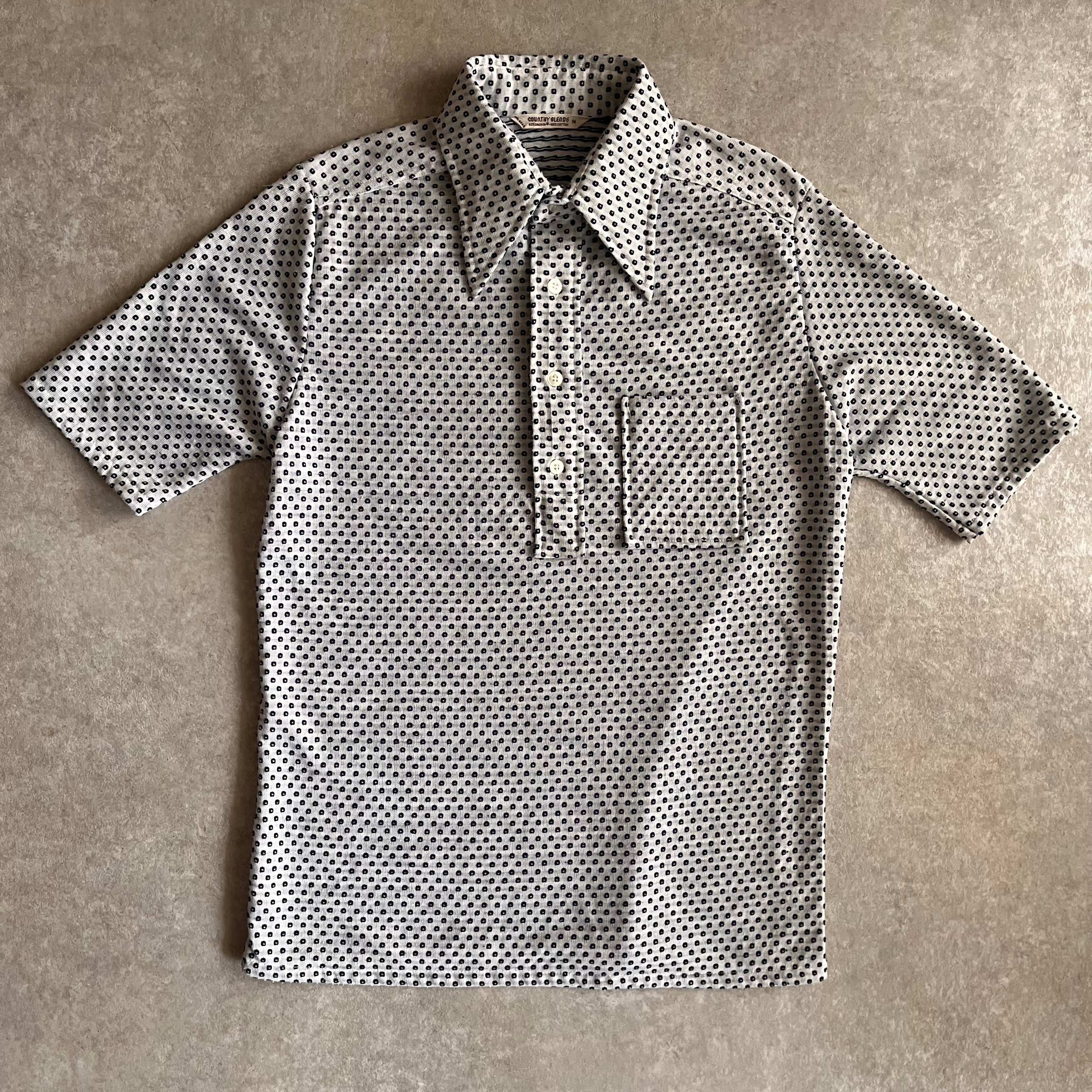 1970s LORD JEFF S/S Polo Shirts M H193
