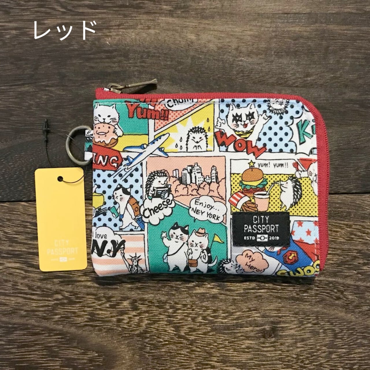 C93 コミケ ComeThrough パスケース付きコインケース あづみ一樹 即決