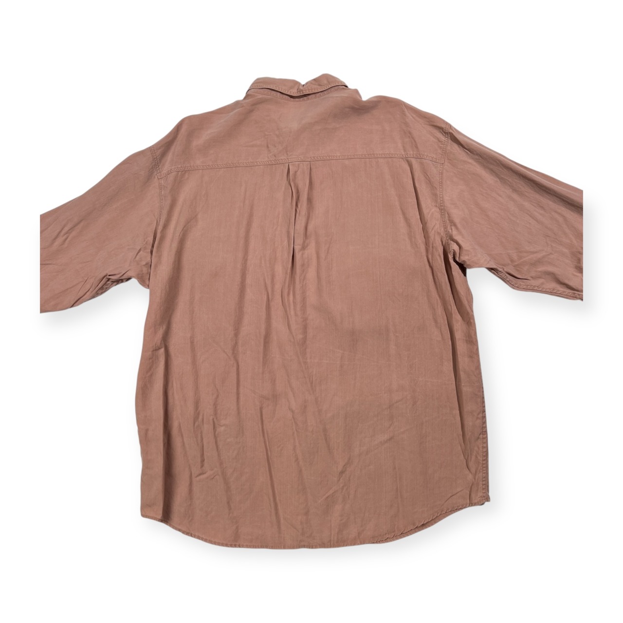 PIA SPORTS ピアスポーツ 両胸ポケット テンセル100% 長袖シャツ サイズ 4 /メンズ/ライカ/日本製