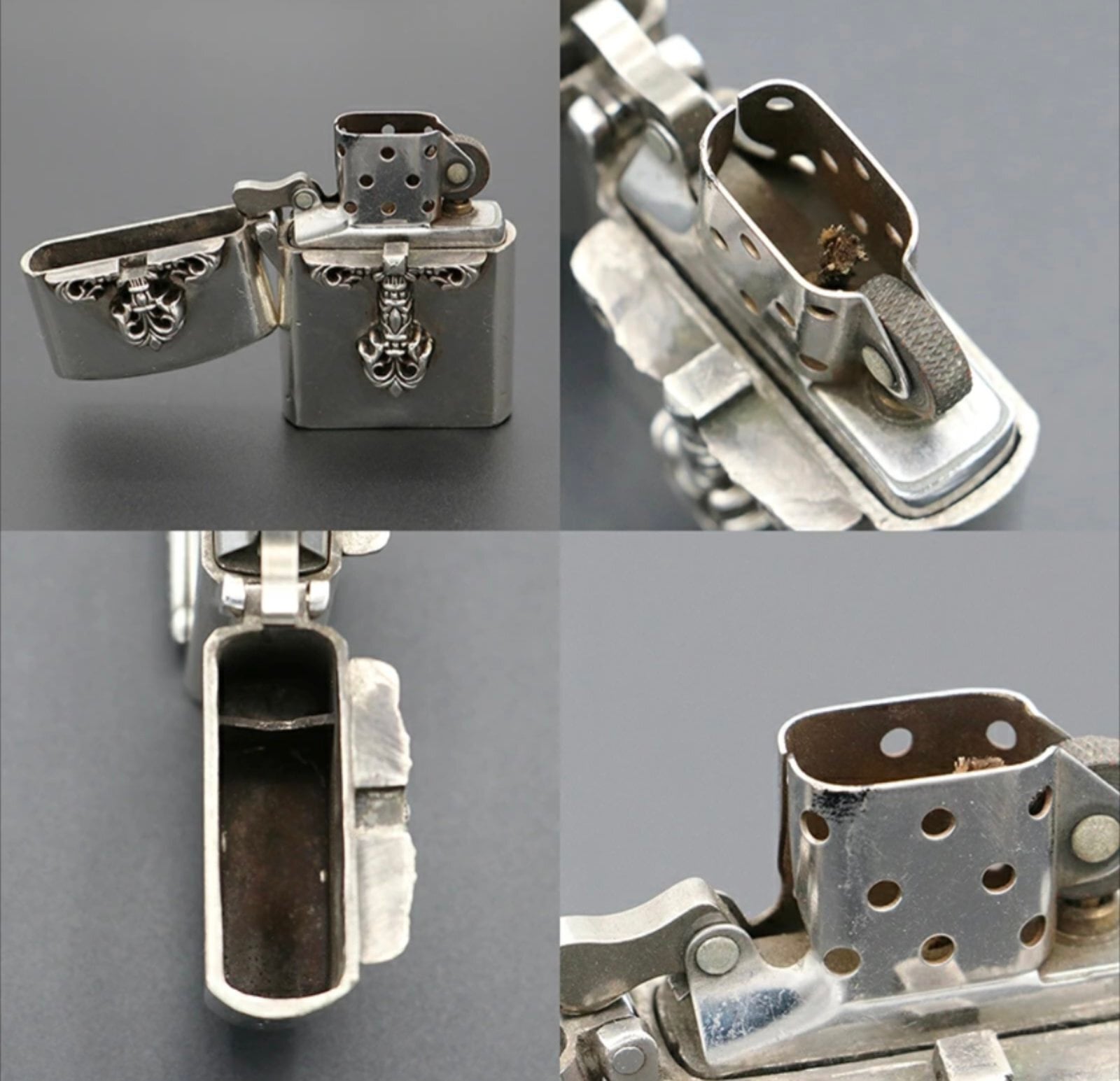 CHROME HEARTS クロムハーツ フィリグリークロス ジッポー ライター