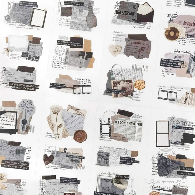 20ページレトロシールパッド 3 <S1240>