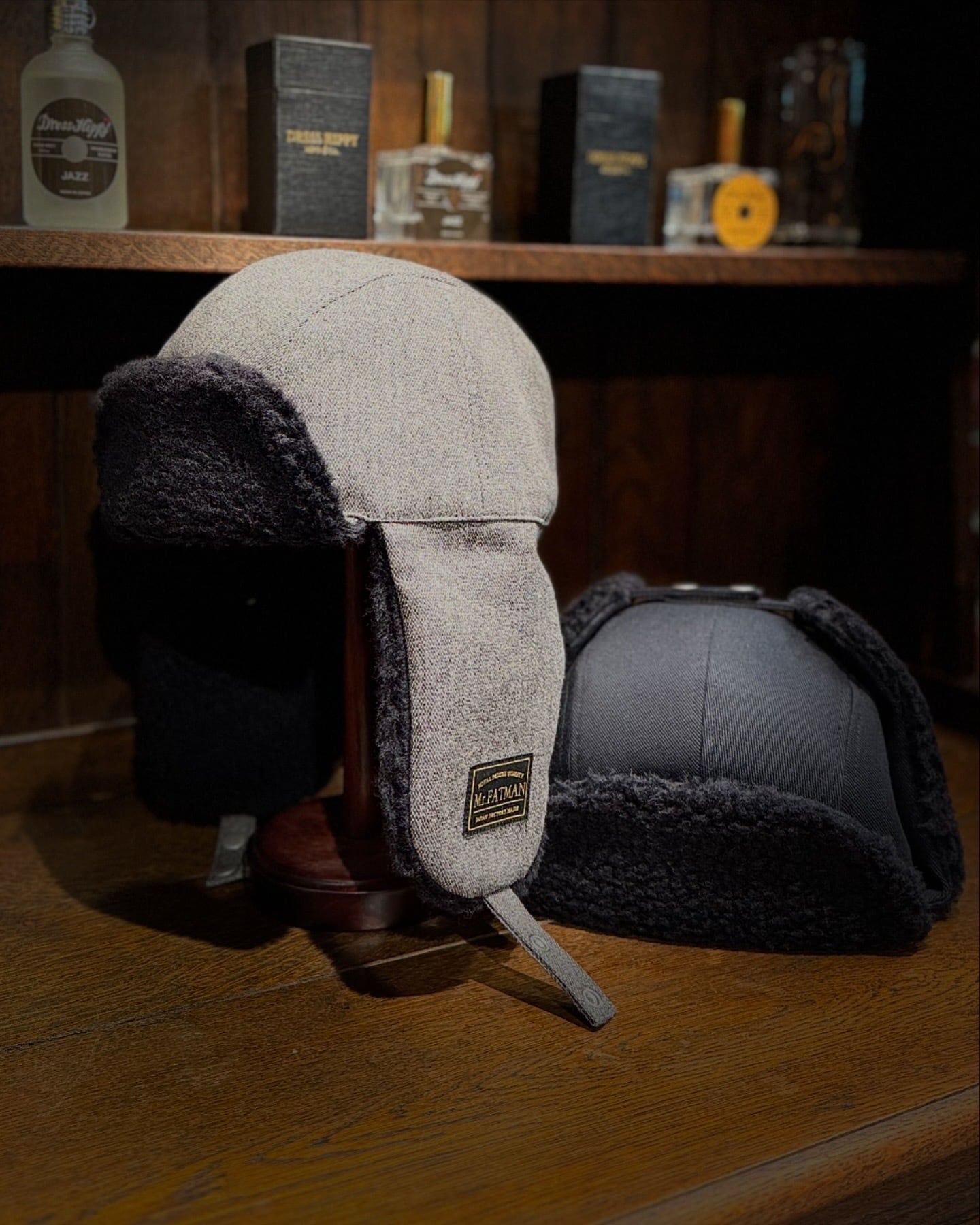 MR.FATMAN / BOA FLIGHT CAP Black | 【FLAGS】メンズ ファッション