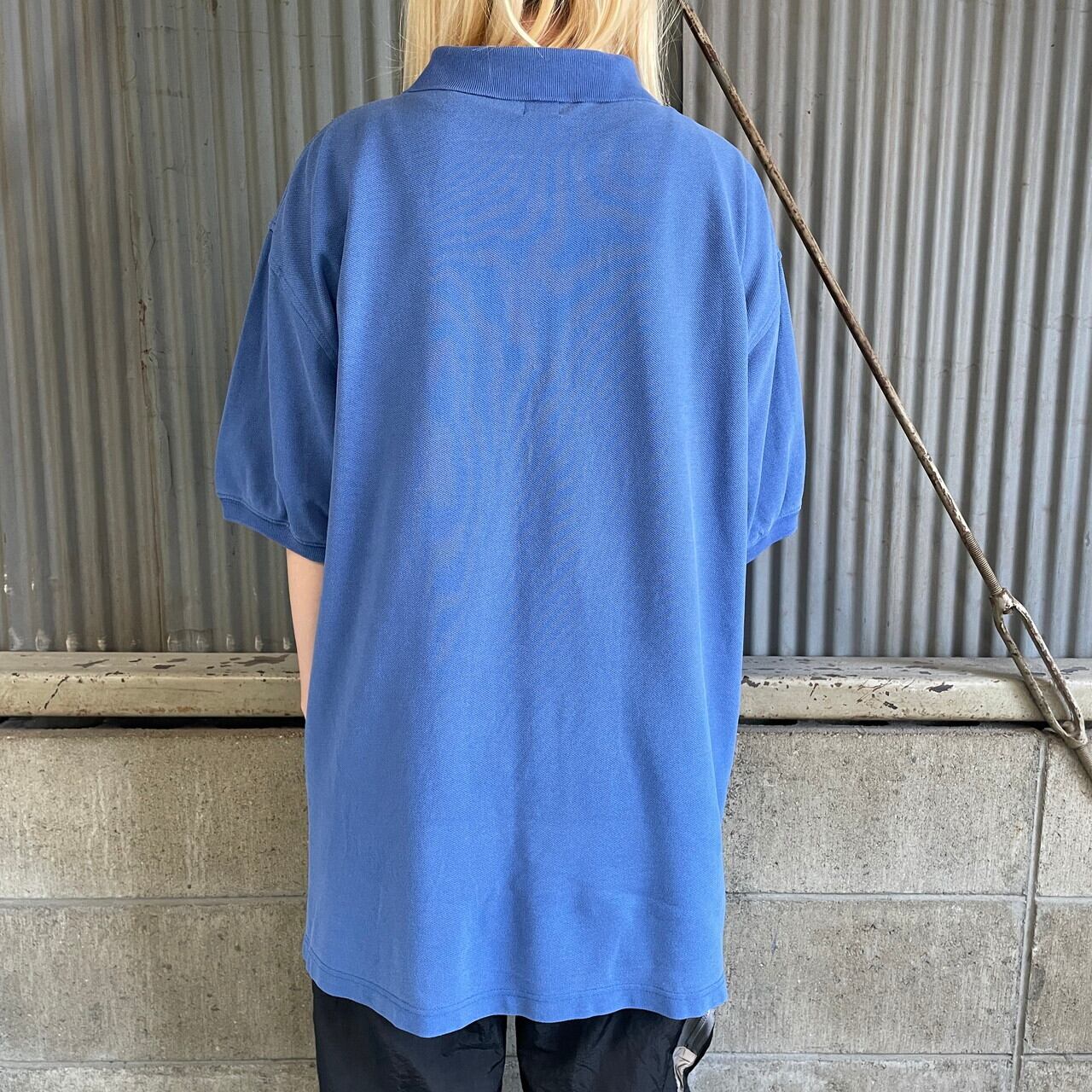 90年代 OLD GAP オールドギャップ 鹿の子 ポロシャツ メンズXL 古着