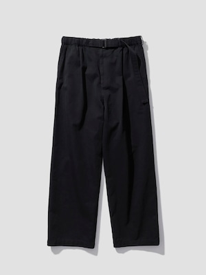 ATON COTTON GABARDINE CLIMBING PANTS BLACK PRAGLA0100