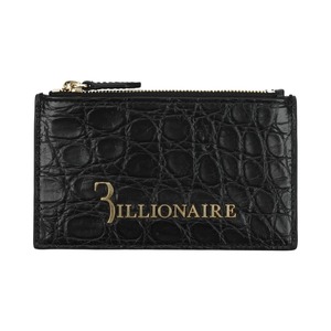 BILLIONAIRE ビリオネア メンズ ドキュメントケース カイマンクロコダイル ブラック