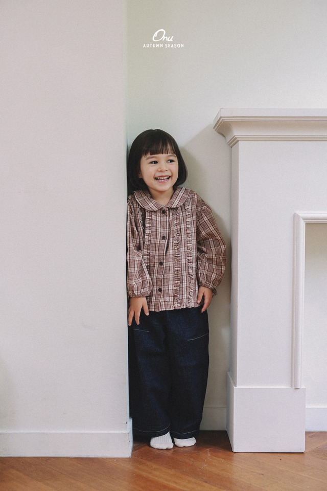 〘予約〙onu / Petit frill blouse