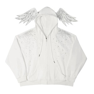 [CFIERCE] Star Hot Diamond Angel Hoodie