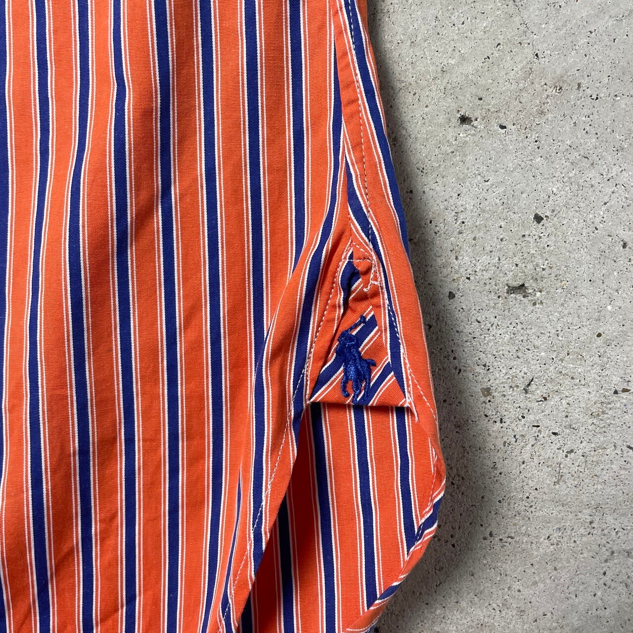 Ralph Lauren ラルフローレン CLASSIC FIT 長袖 マチ付き 裾ポニー 