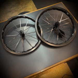 SMC Surfbreak 16 inch 349 Carbon Spokes Wheels Waves Rim for Brompton 7-speed