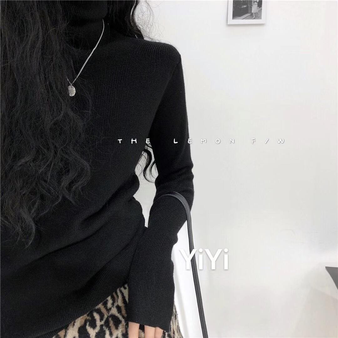 シンプルタートルニット AJ111-5083