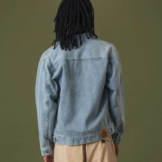 XLARGE ライトブルー デニムジャケット L デニムジャケット gジャン アウター エクストララージ XLARGE DENIM