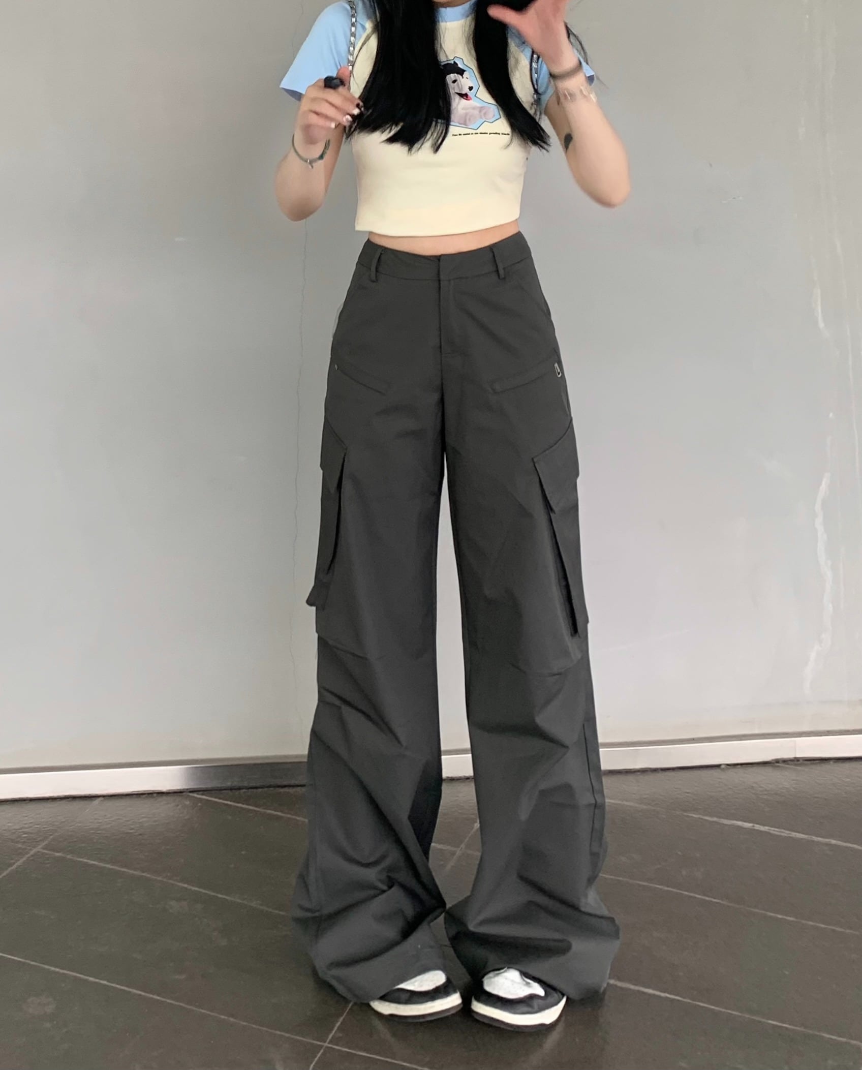 即日発送】COYSEIOコイセイオ ビッグポケットカーゴパンツ 韓国