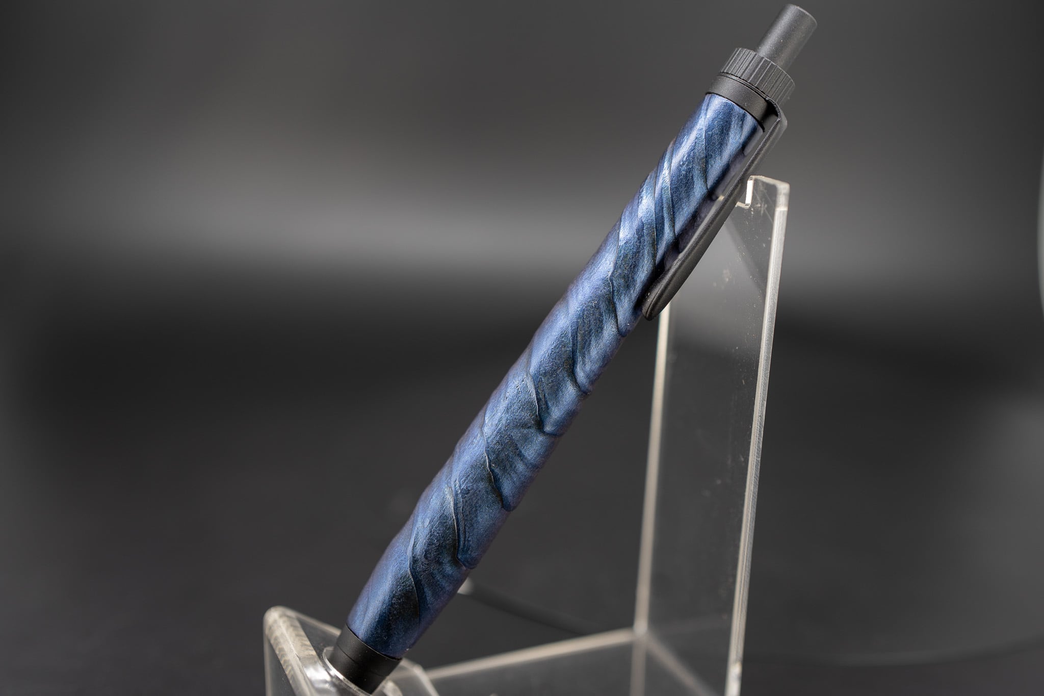 藍霞】杉 浮造り国産漆 受注生産品 | 木軸ペン工房 金杢犀