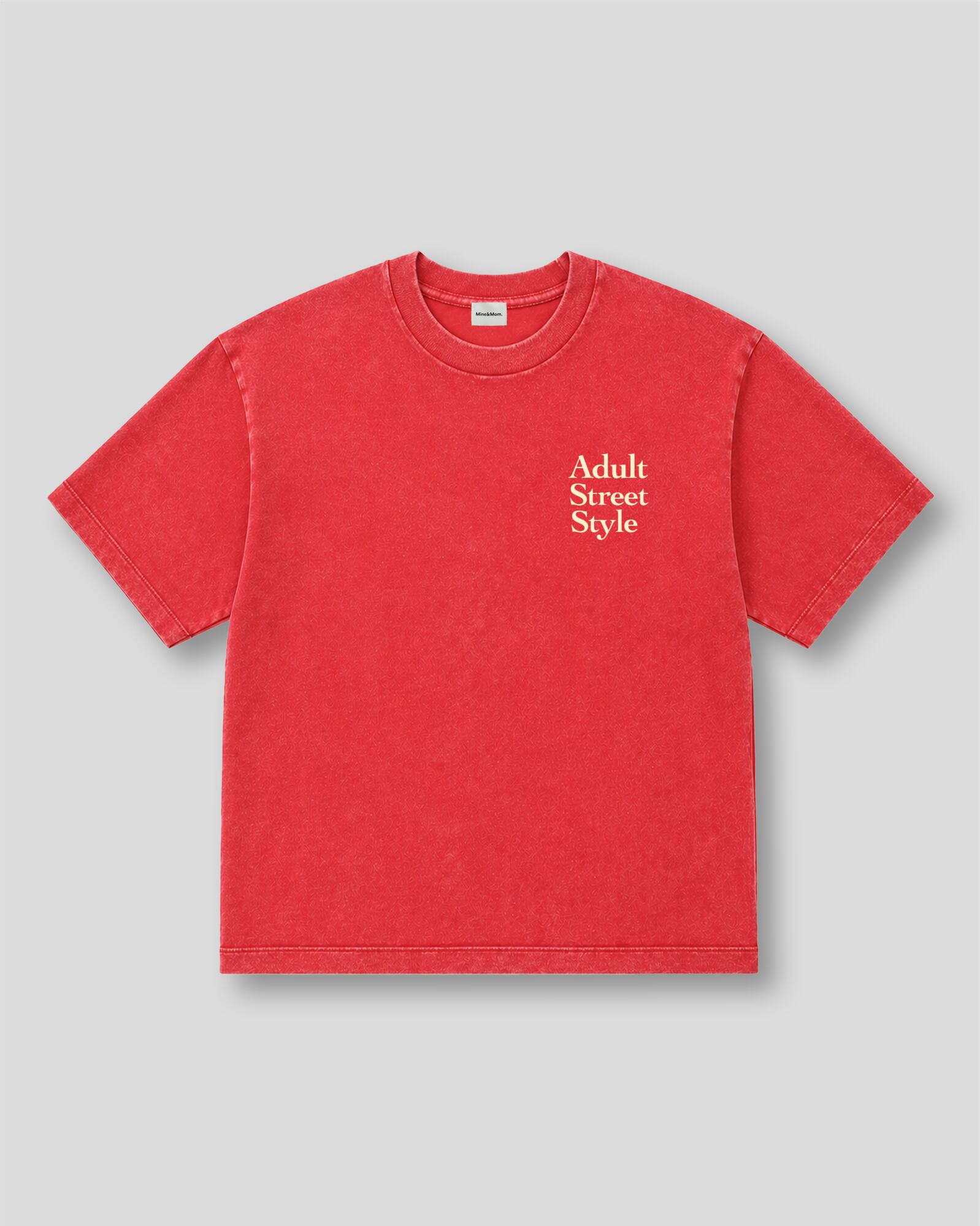 LP MM ASS FADECOLOR S/S TEE RED