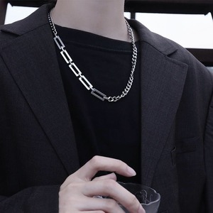 316L 2 pattern Chain Necklace