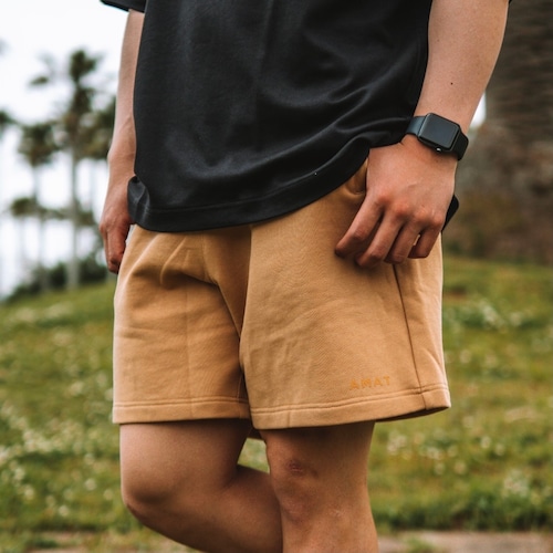 "FLEX" Wide Shorts (Beige)