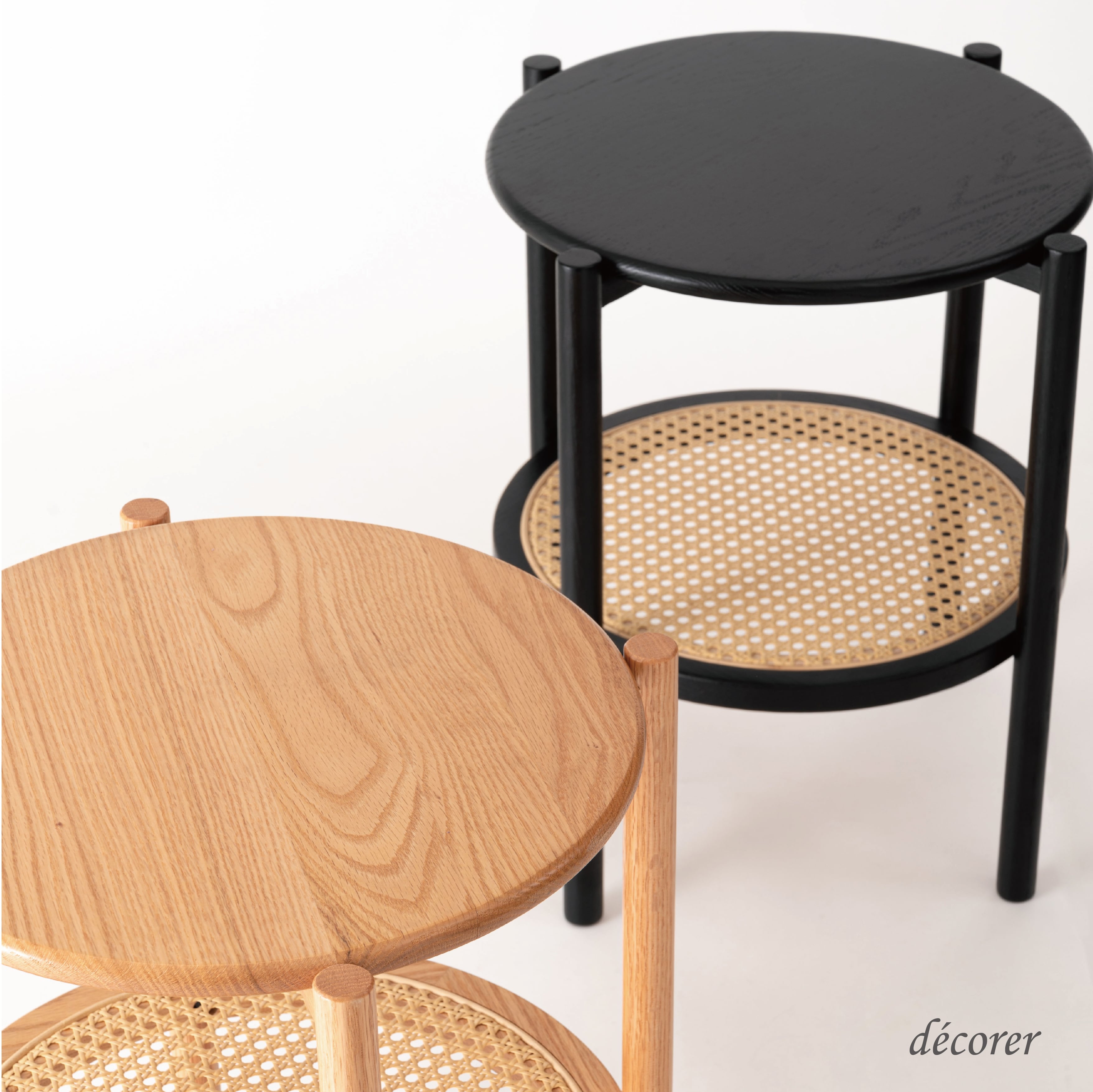 Artificial rattan side table No.22 / アーティフィシャル Artificial rattan side table No.22 / アーティフィシャル