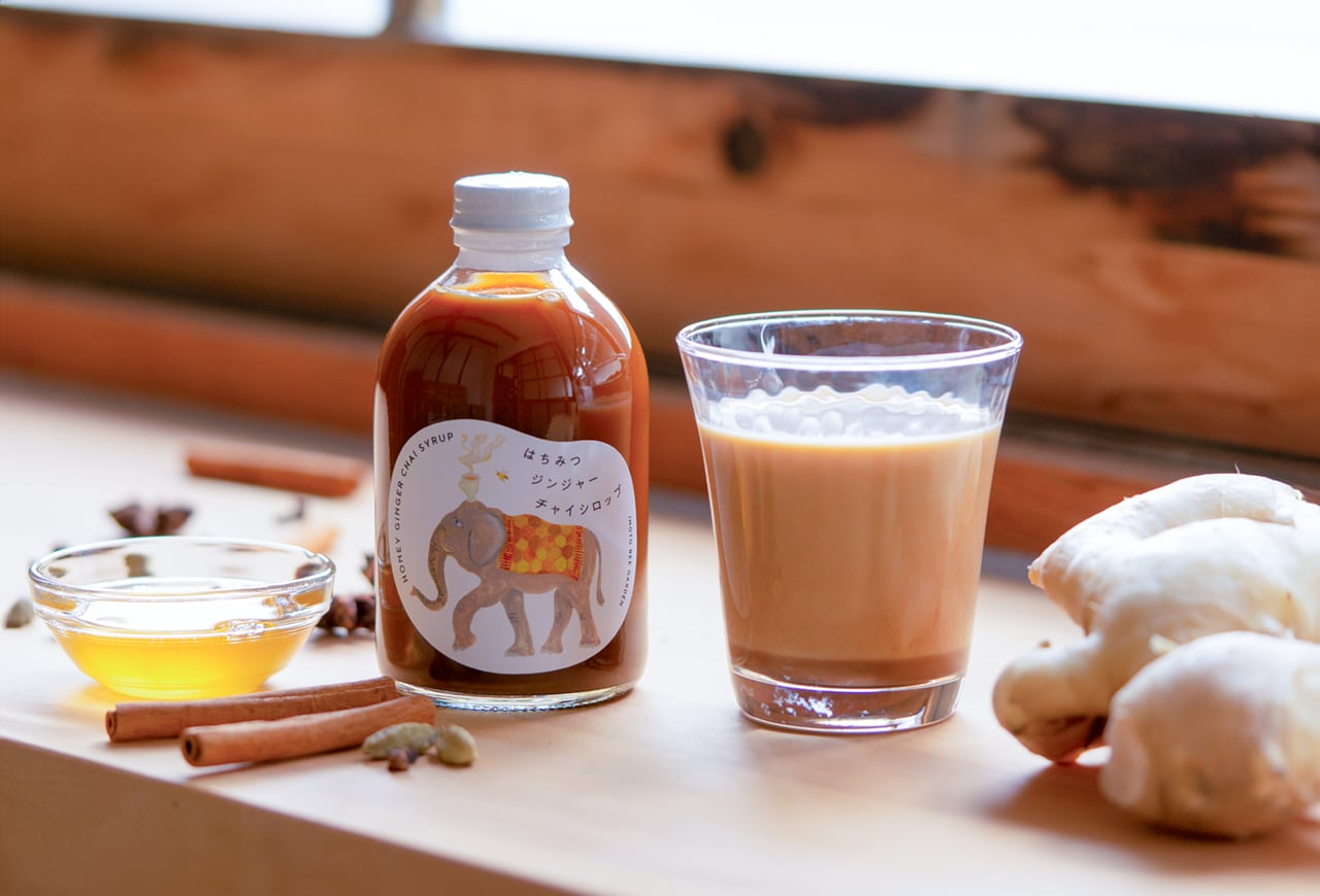 はちみつジンジャーチャイシロップ | 井本養蜂園