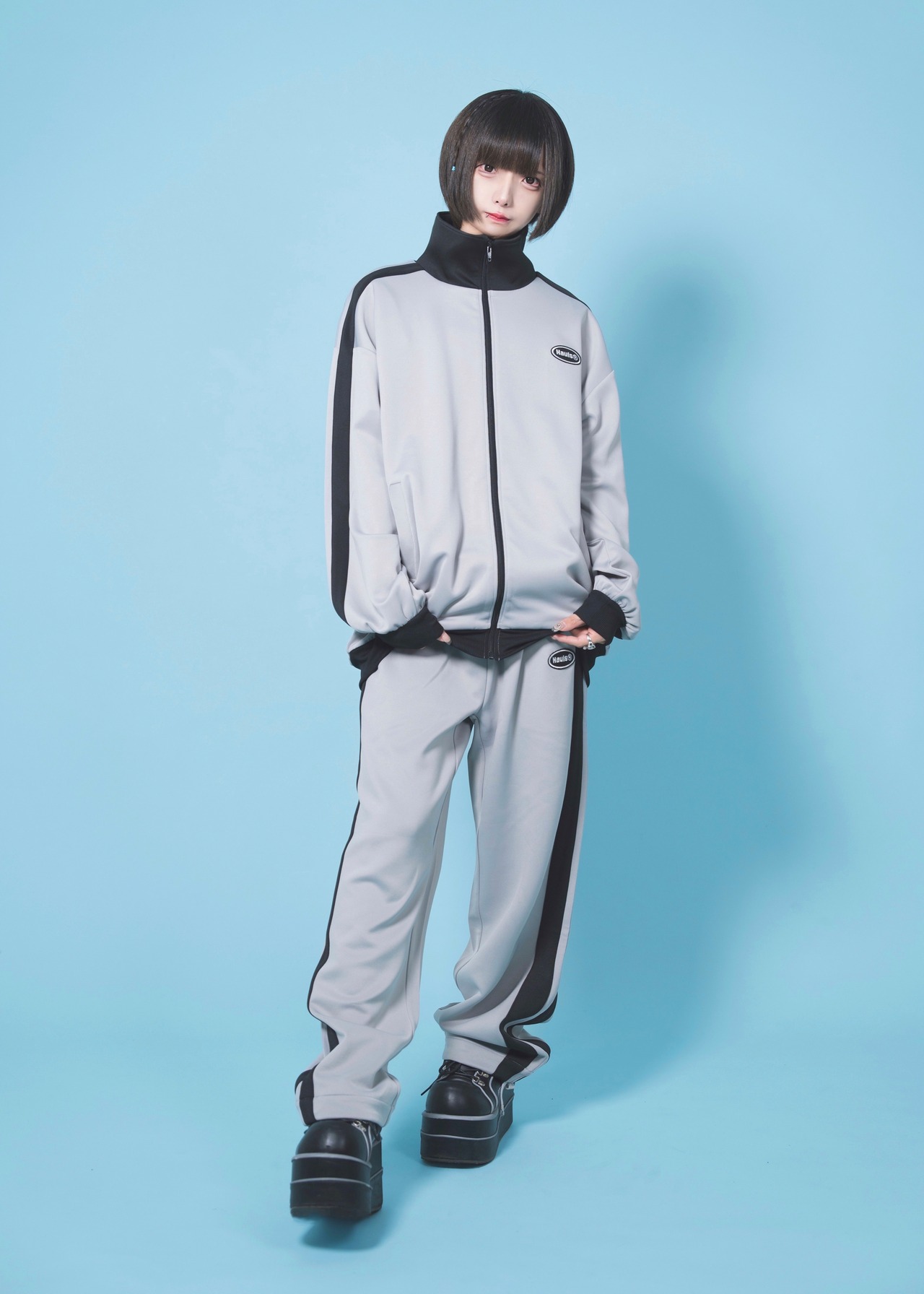 しんぷるはうるず ジャージセットアップ(グレー) | Hauls.teemstore