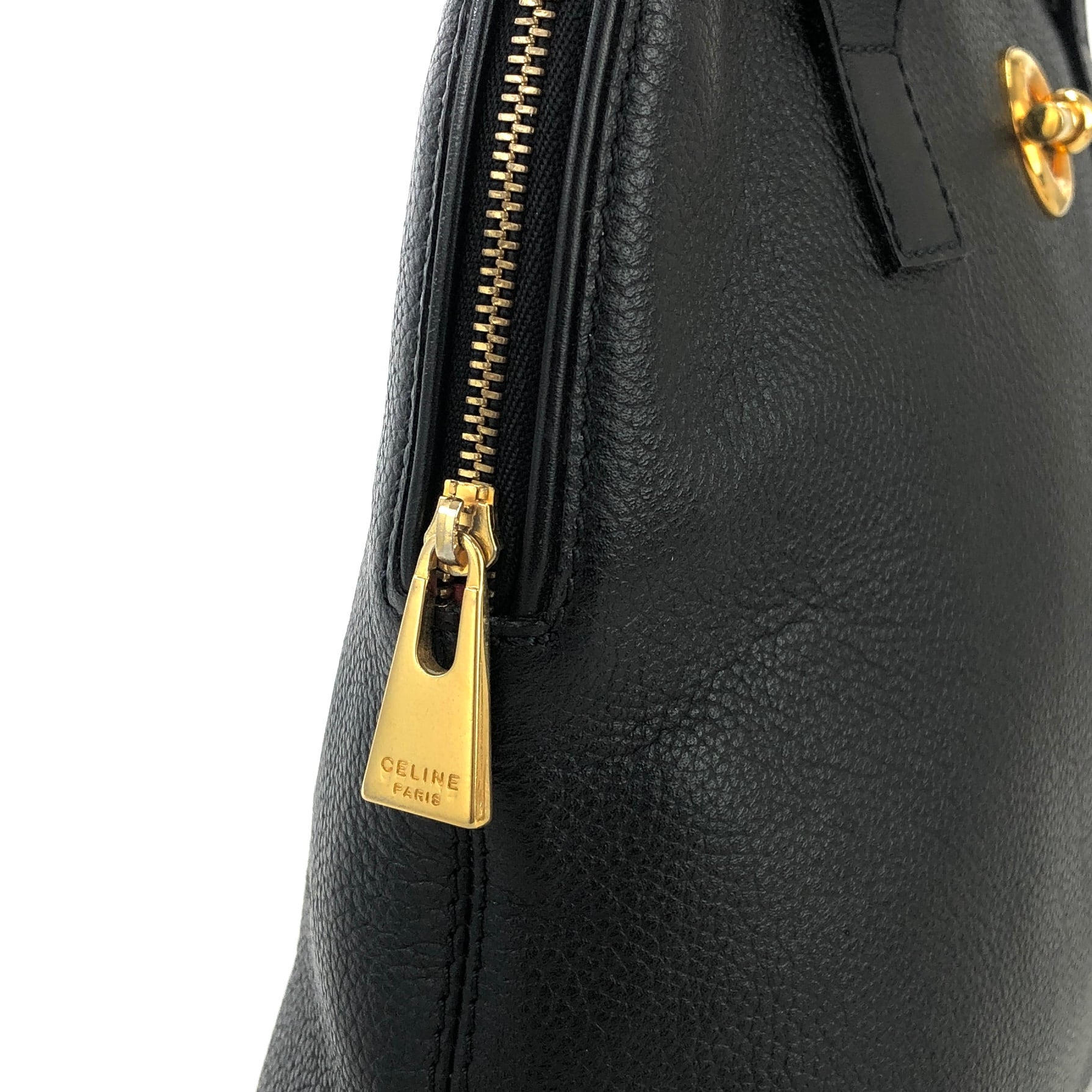 CELINE セリーヌ マンテル エンボスレザー トートバッグ ショルダー