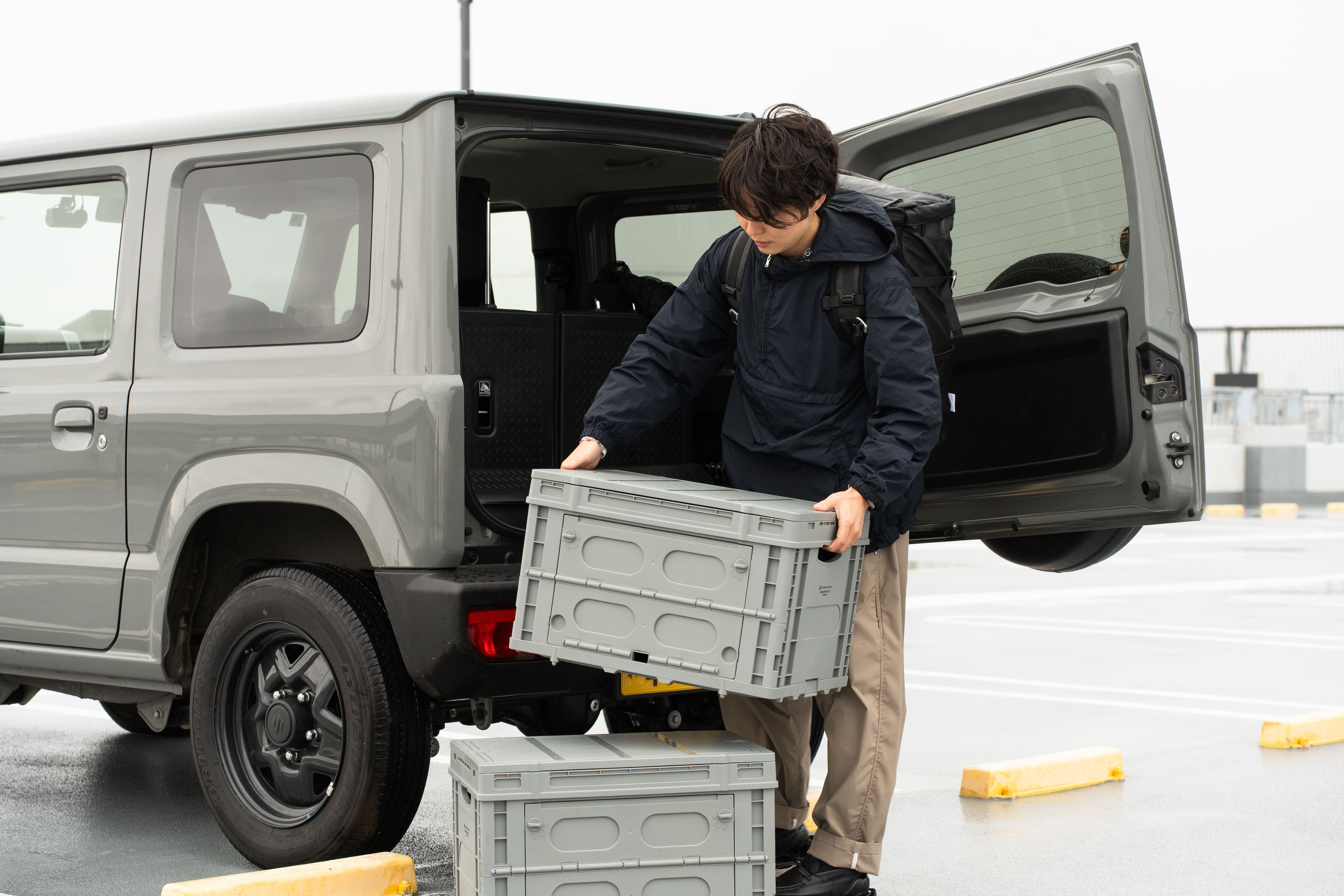 どこへ行くにもこれ一つ。大容量3階建てバックパック「FLOORPACK Cargo