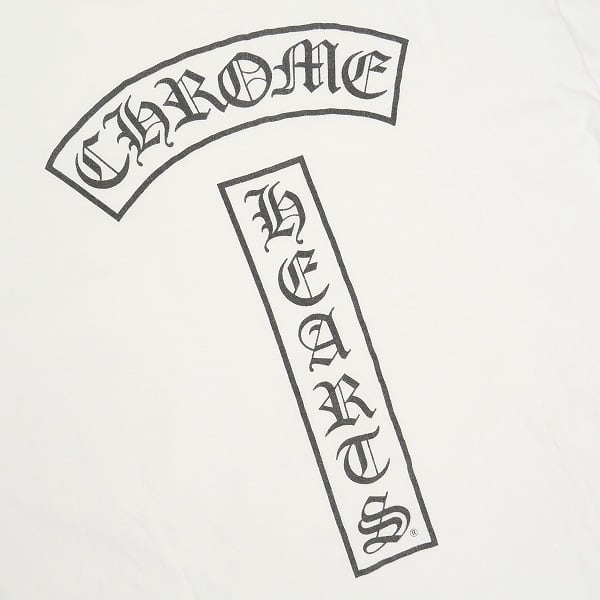 Size【M】 CHROME HEARTS クロム・ハーツ T-BAR LOGO TEE Tシャツ 白