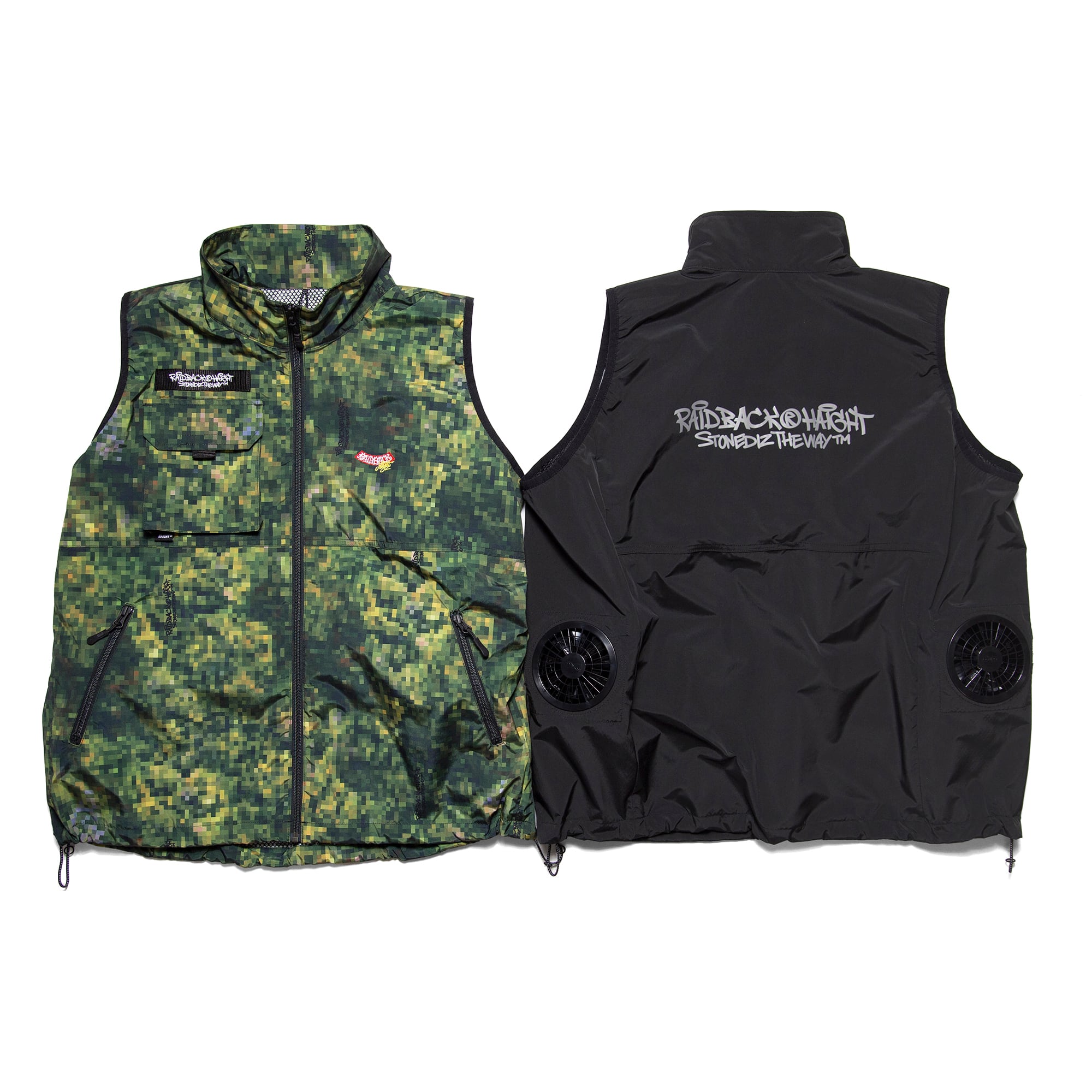 Leopard reversible vest 2048 | PAY ID