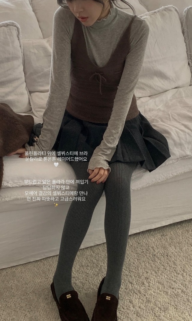 (予約) miel / Pauline pola tee 5color